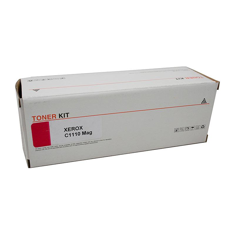 AUSTIC Premium Laser Toner Cartridge CT201116 in magenta, designed for Fuji Xerox printers, showcasing its sleek design and packaging.